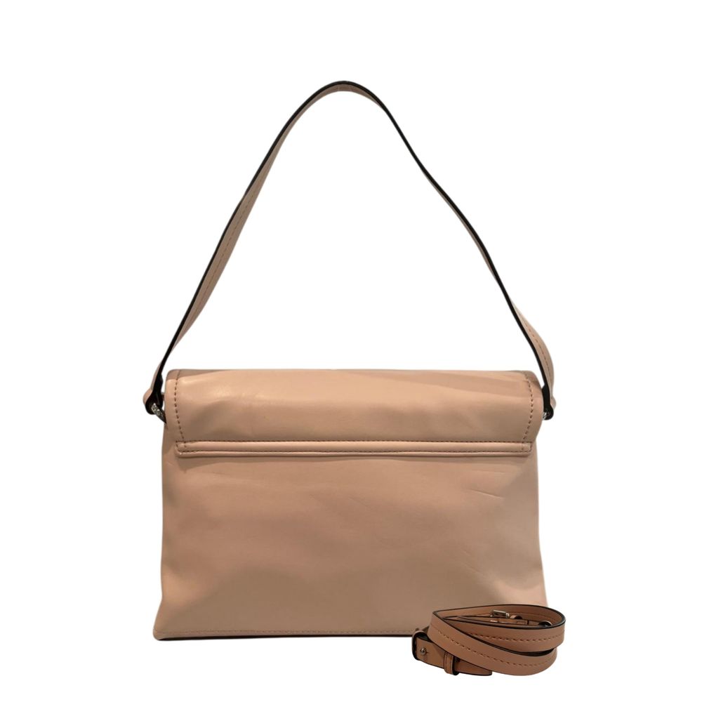 Twinset Pink Polyurethane Women Shoulder Bag - ClickThatClicks 