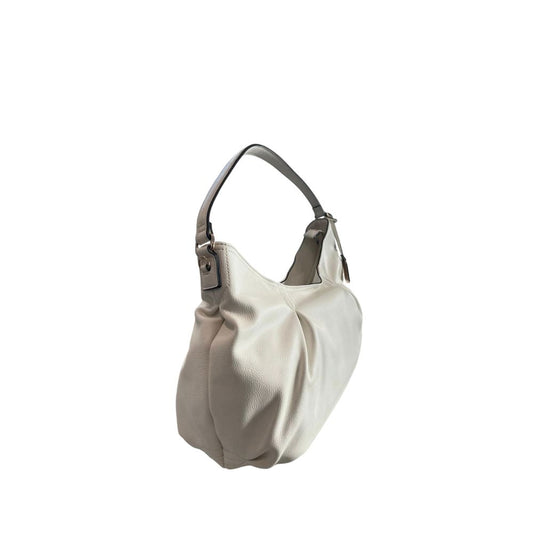 Twinset White PU Women Shoulder Bag - ClickThatClicks 
