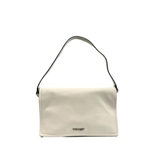 Twinset White Polyethylene Clutch Bag - ClickThatClicks 