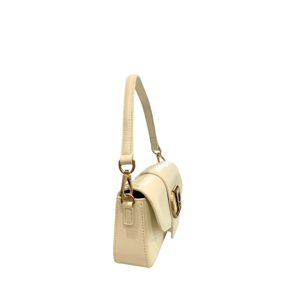 Twinset White Polyethylene Clutch Bag - ClickThatClicks 