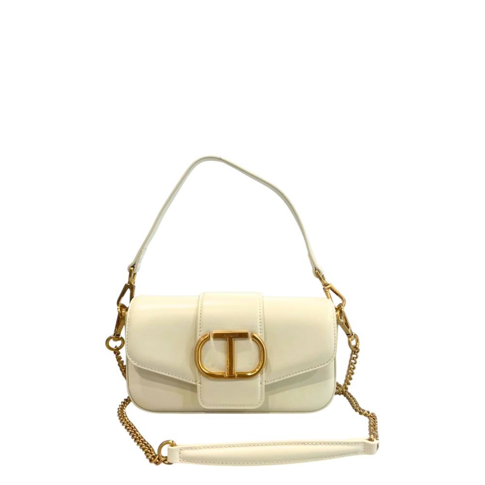 Twinset White Polyethylene Clutch Bag - ClickThatClicks 
