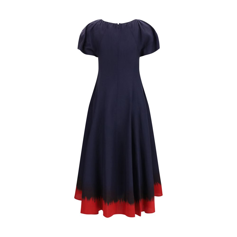 Tory Burch Blue Viscose Casual Dress - ClickThatClicks 