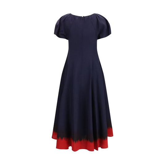 Tory Burch Blue Viscose Casual Dress - ClickThatClicks 