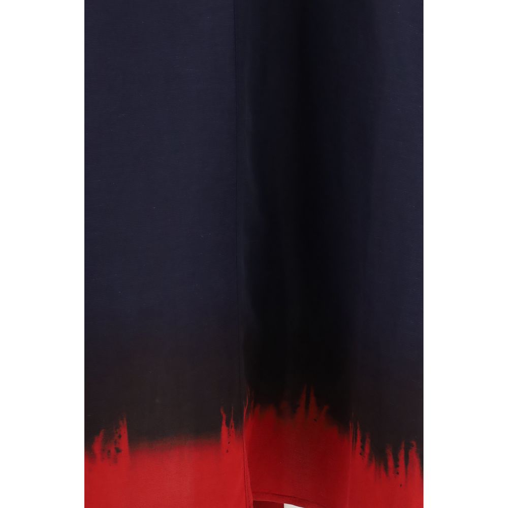Tory Burch Blue Viscose Casual Dress - ClickThatClicks 
