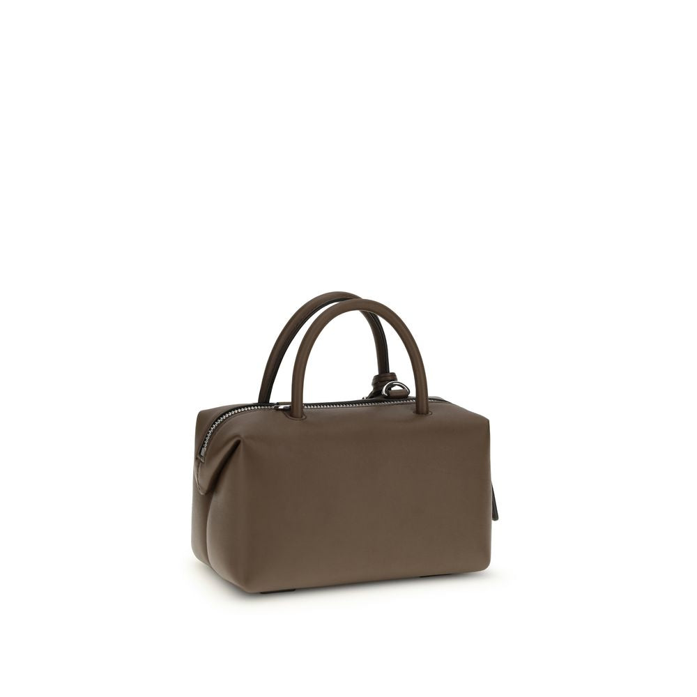 Max Mara Brown Calf Leather Bos Taurus Handbag - ClickThatClicks 