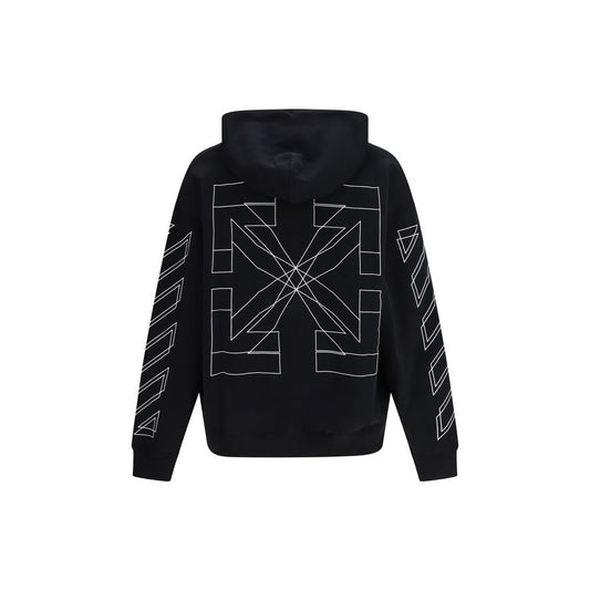 Off-White Black Cotton Sweatshirt - ClickThatClicks 