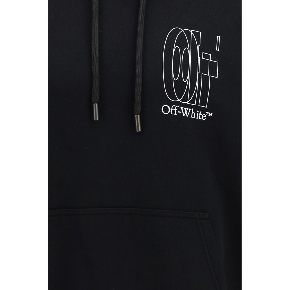 Off-White Black Cotton Sweatshirt - ClickThatClicks 