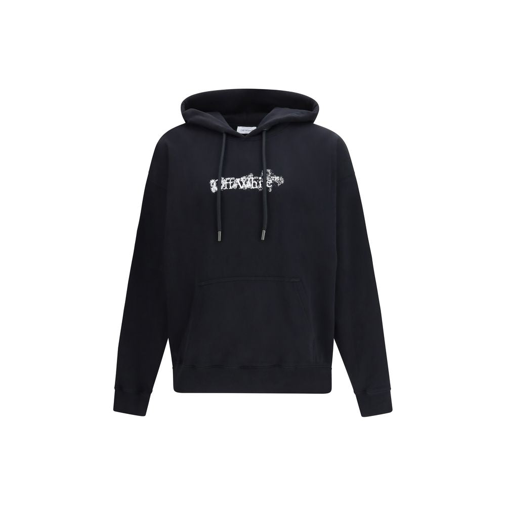 Off-White Black Cotton Sweatshirt - ClickThatClicks 