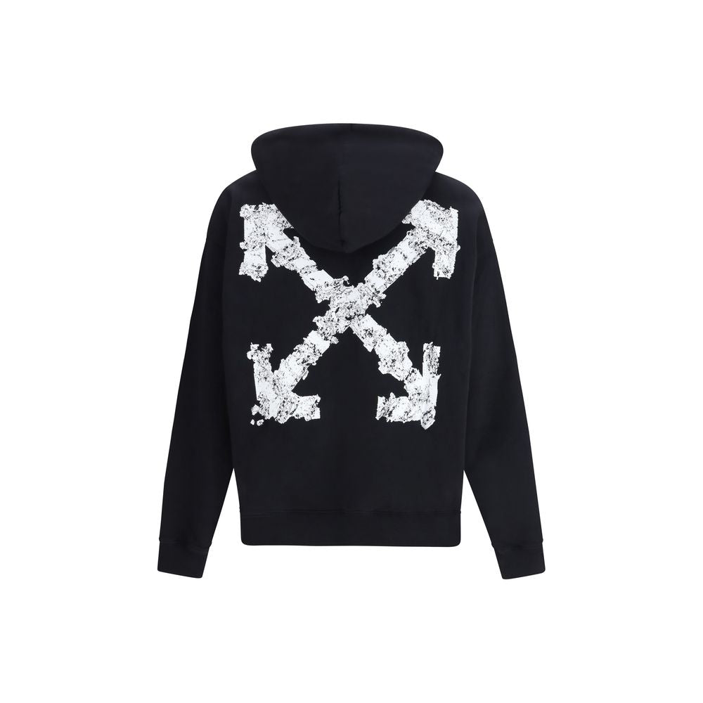 Off-White Black Cotton Sweatshirt - ClickThatClicks 