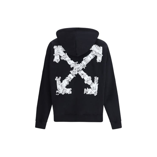 Off-White Black Cotton Sweatshirt - ClickThatClicks 