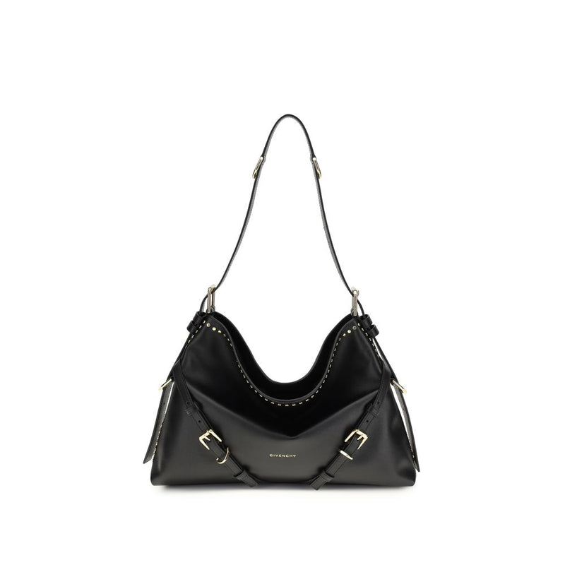 Givenchy Black Calf Leather Bos Taurus Shoulder Bag - ClickThatClicks 