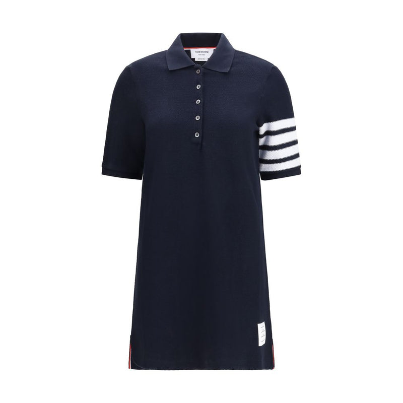Thom Browne Blue Cotton Casual Dress - ClickThatClicks 