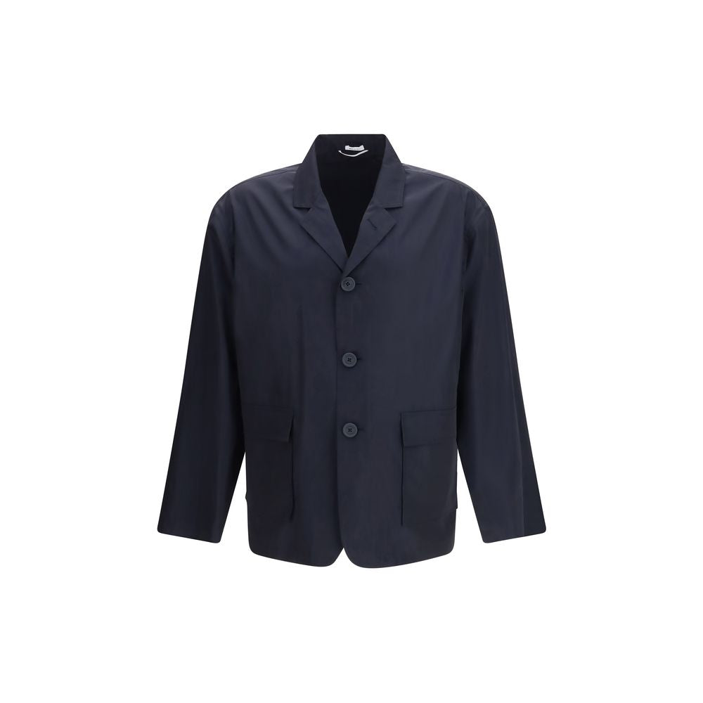 Thom Browne Blue Polyester Coat - ClickThatClicks 
