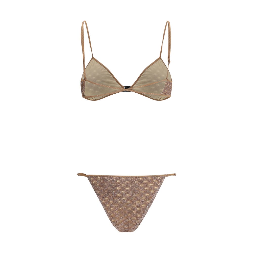 Missoni Brown Viscose Bikini - ClickThatClicks 