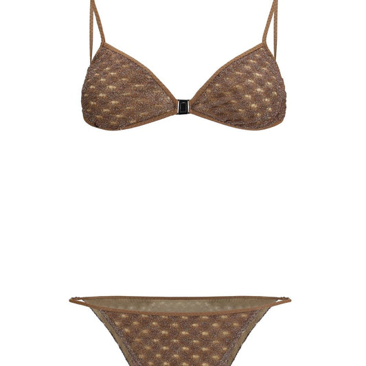 Missoni Brown Viscose Bikini - ClickThatClicks 