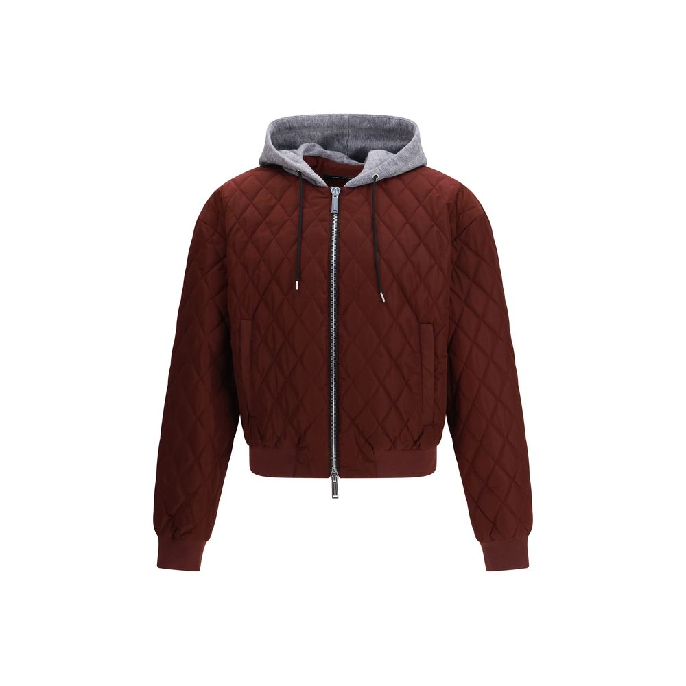 Dsquared² Bordeaux Fabric Bomber - ClickThatClicks 