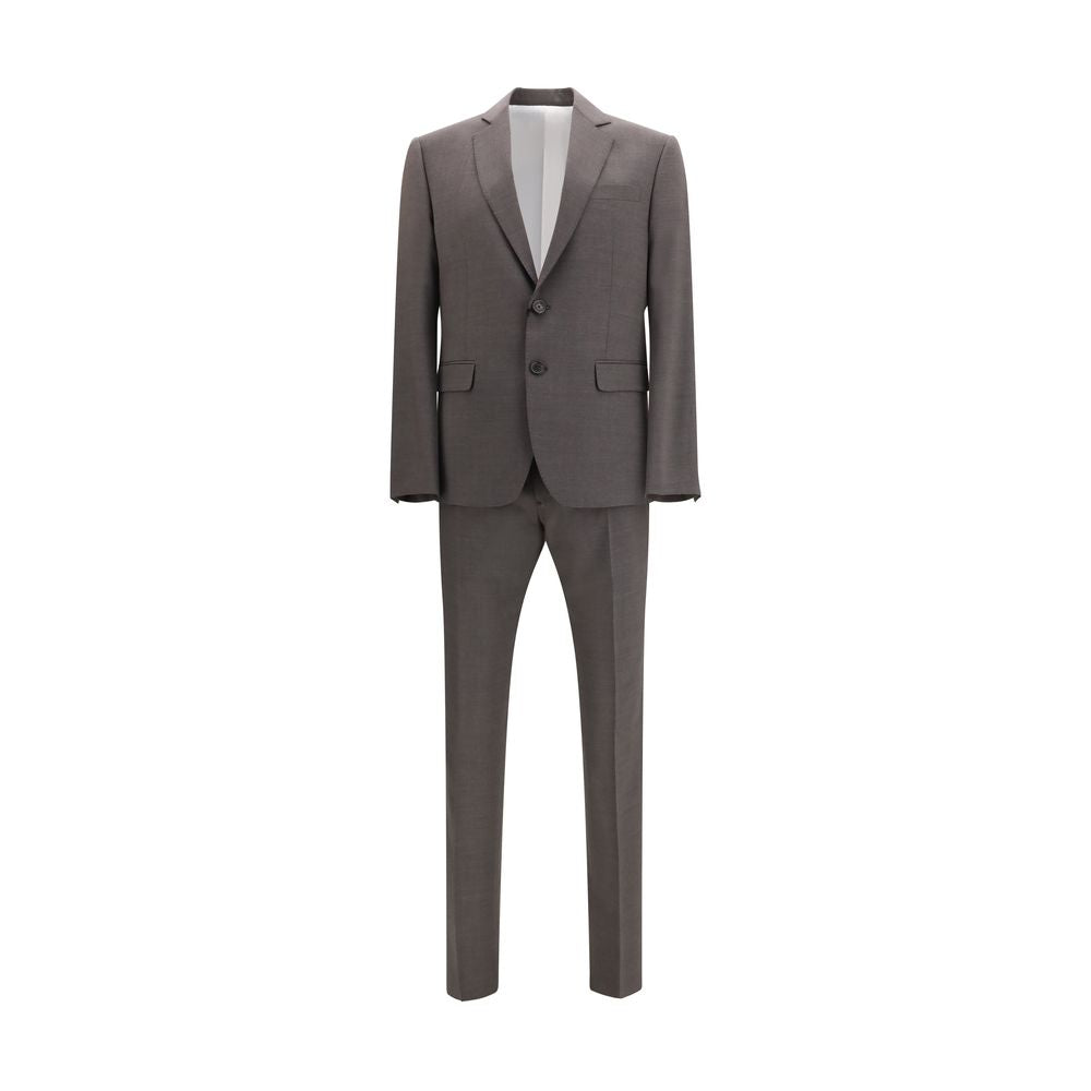Dsquared² Gray Fleece Wool Two-Piece Suit - ClickThatClicks 