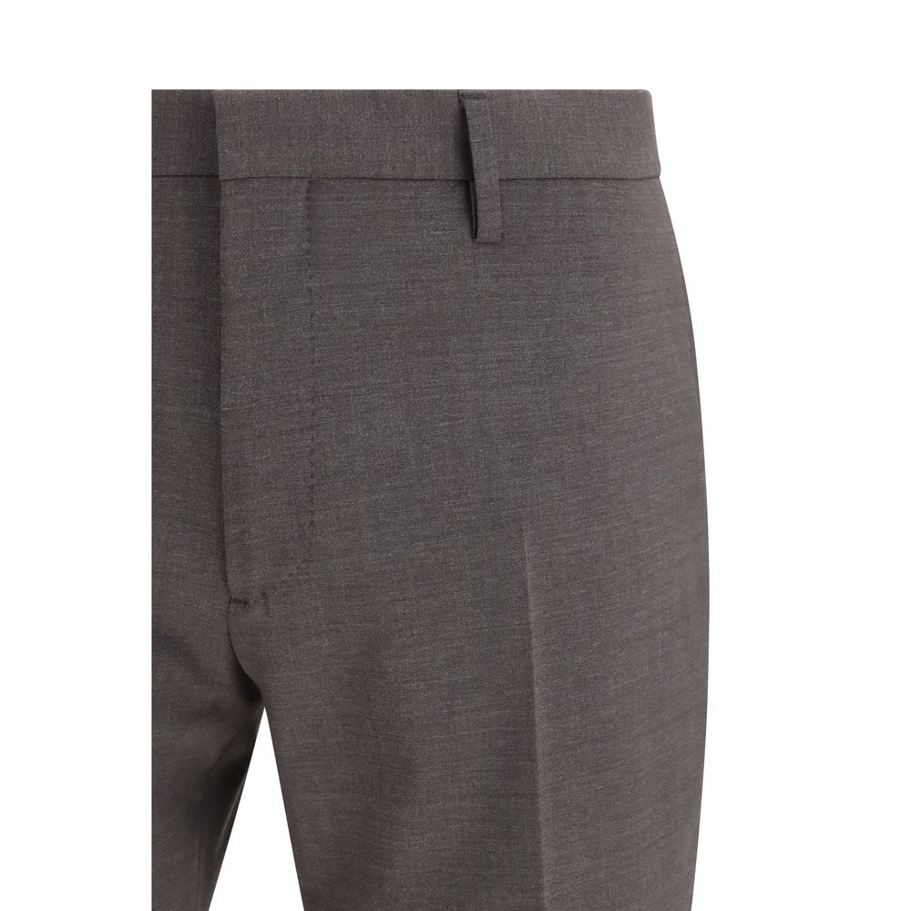Dsquared² Gray Fleece Wool Two-Piece Suit - ClickThatClicks 