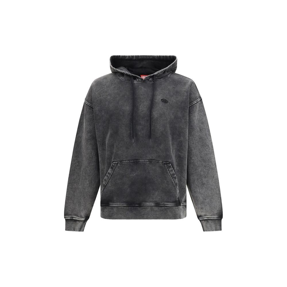Diesel Black Cotton Sweatshirt - ClickThatClicks 