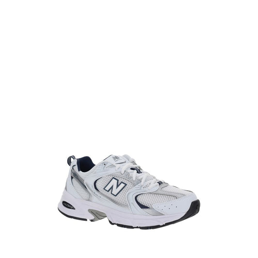 New Balance White Polyethylene Athletic Sneakers - ClickThatClicks 