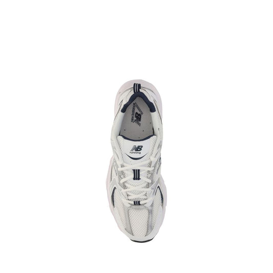 New Balance White Polyethylene Athletic Sneakers - ClickThatClicks 