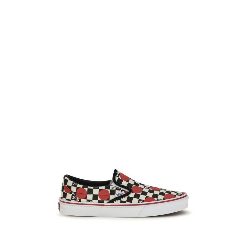 Valentino Garavani Multicolor Cotton Low Top Sneakers - ClickThatClicks 
