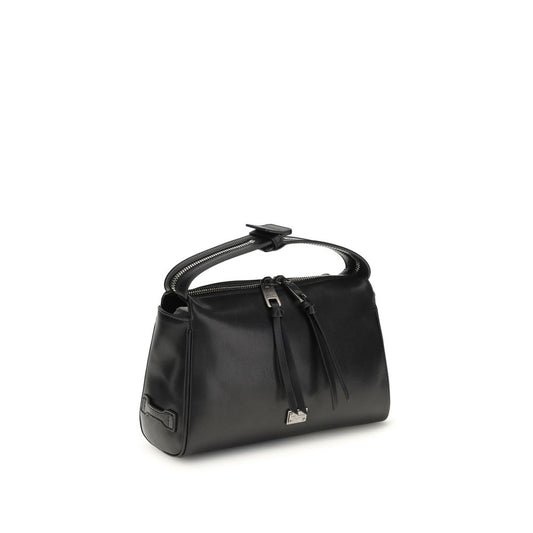 Dolce & Gabbana Black Calf Leather Bos Taurus Shoulder Bag - ClickThatClicks 