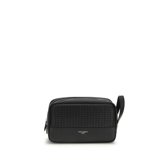 Dolce & Gabbana Black Calf Leather Bos Taurus Accessories - ClickThatClicks 