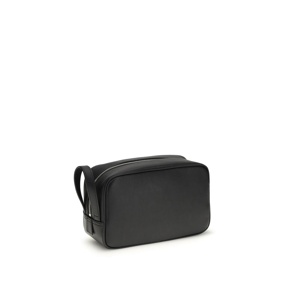 Dolce & Gabbana Black Calf Leather Bos Taurus Accessories - ClickThatClicks 