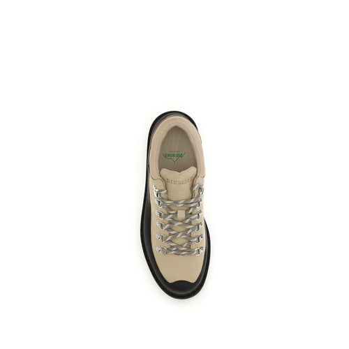 Diemme Beige Calf Leather Bos Taurus Lace-Up Boots - ClickThatClicks 