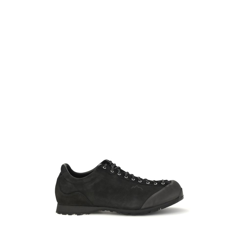 Diemme Black Calf Leather Bos Taurus Athletic Sneakers - ClickThatClicks 