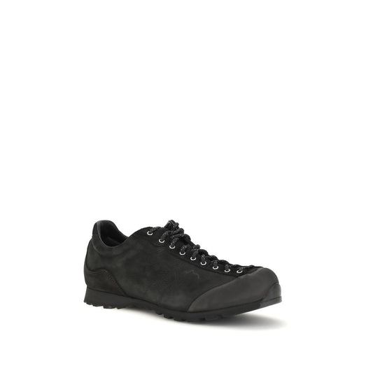 Diemme Black Calf Leather Bos Taurus Athletic Sneakers - ClickThatClicks 