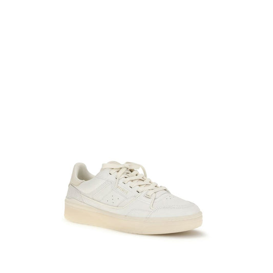 Axel Arigato White Calf Leather Bos Taurus Low Top Sneakers - ClickThatClicks 