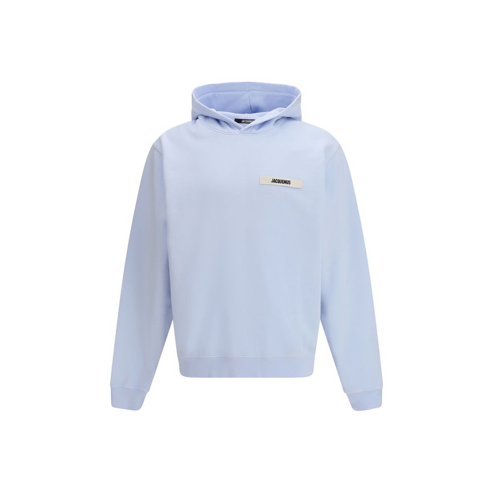 Jacquemus Blue Cotton Sweatshirt - ClickThatClicks 