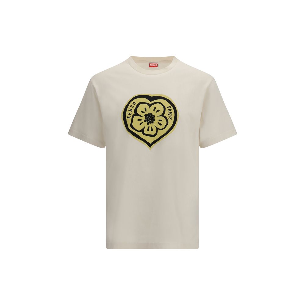 Kenzo Beige Cotton T-Shirt - ClickThatClicks 