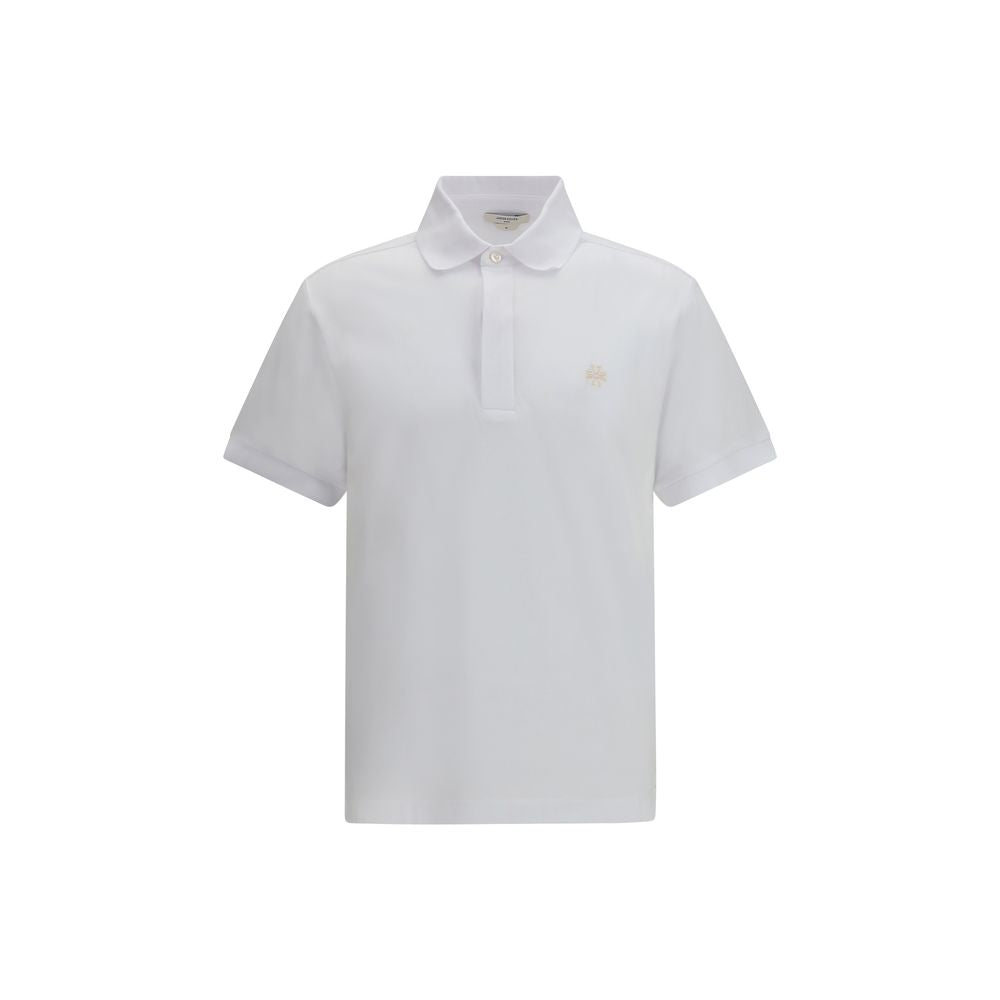 Jacob Cohen White Cotton Polo Shirt - ClickThatClicks 