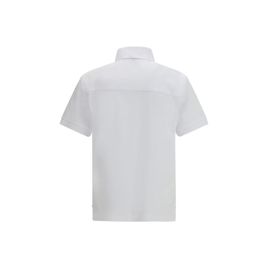 Jacob Cohen White Cotton Polo Shirt - ClickThatClicks 