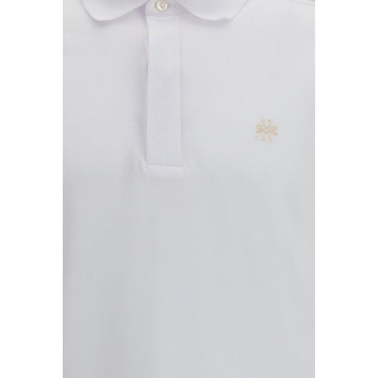 Jacob Cohen White Cotton Polo Shirt - ClickThatClicks 