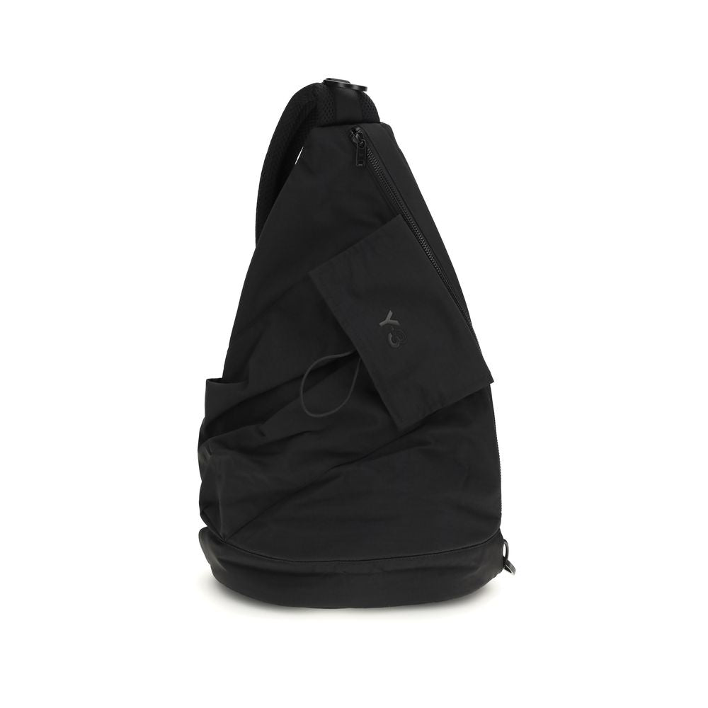 Y-3 Black Polyamide Backpack - ClickThatClicks 