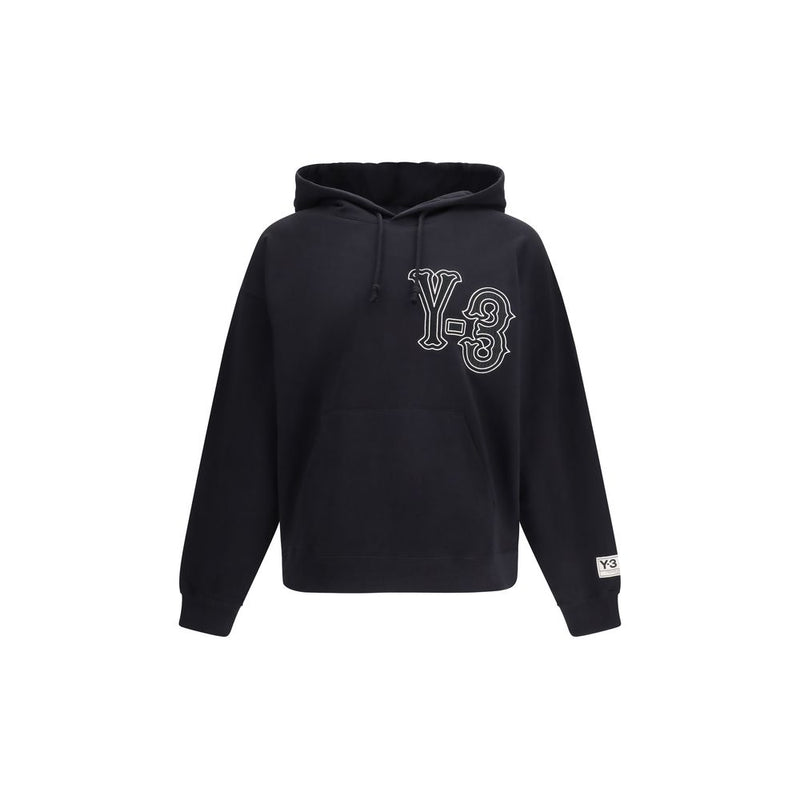 Y-3 Black Cotton Sweatshirt - ClickThatClicks 