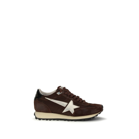 Golden Goose Brown Calf Leather Bos Taurus Athletic Sneakers - ClickThatClicks 