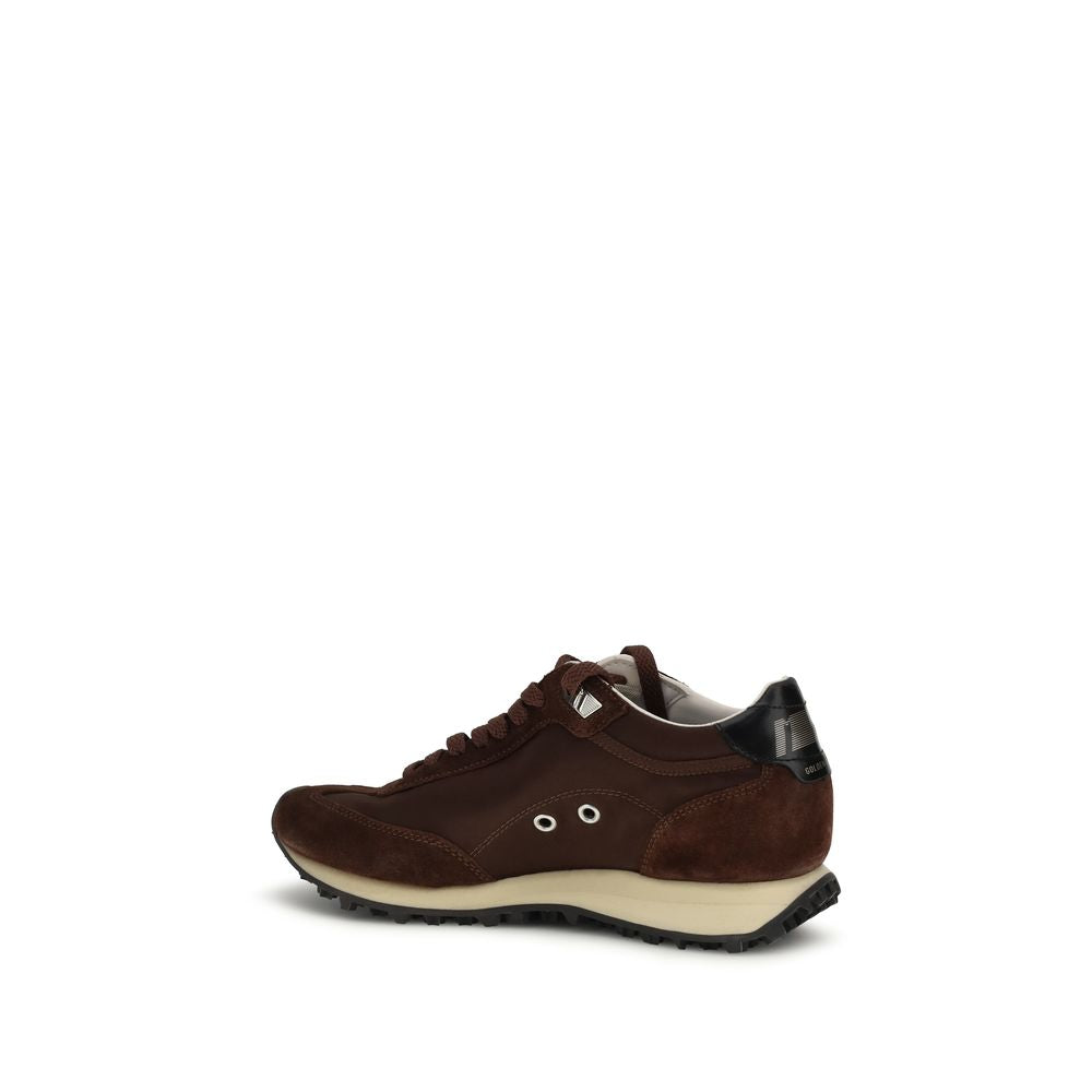 Golden Goose Brown Calf Leather Bos Taurus Athletic Sneakers - ClickThatClicks 