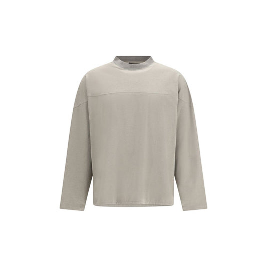 Jacquemus Gray Cotton Long Sleeve T-Shirt - ClickThatClicks 