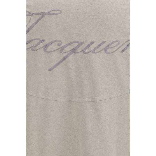 Jacquemus Gray Cotton Long Sleeve T-Shirt - ClickThatClicks 
