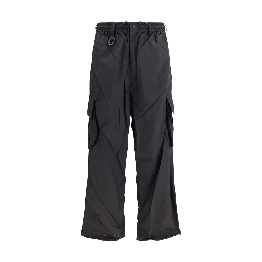 Y-3 Black Polyamide Cargo Pants - ClickThatClicks 