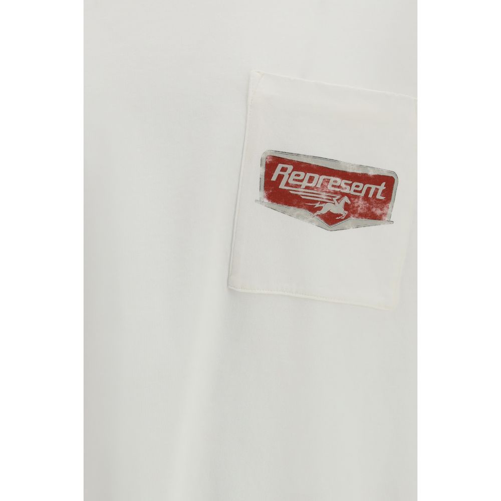 Represent White Cotton Sportswear - ClickThatClicks 