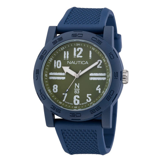 NAUTICA Blue Synthetic Sport Watch - ClickThatClicks 