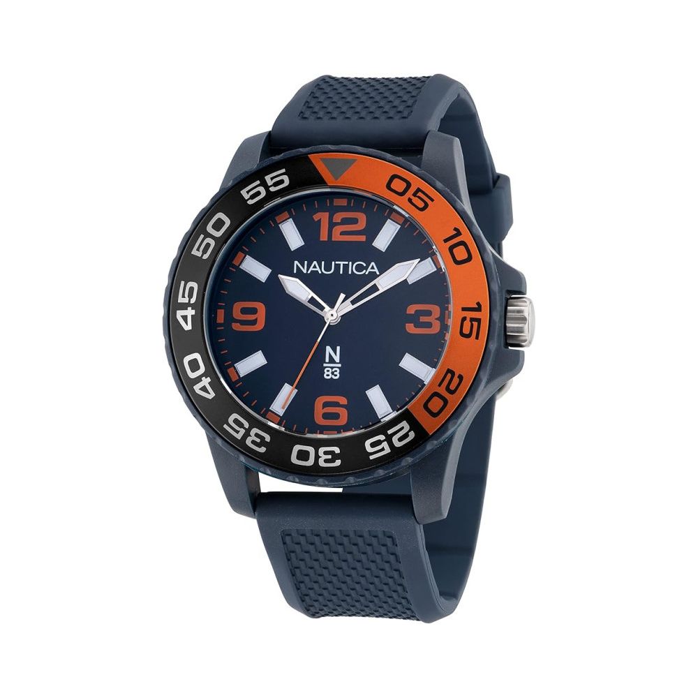 NAUTICA Blue Synthetic Sport Watch - ClickThatClicks 