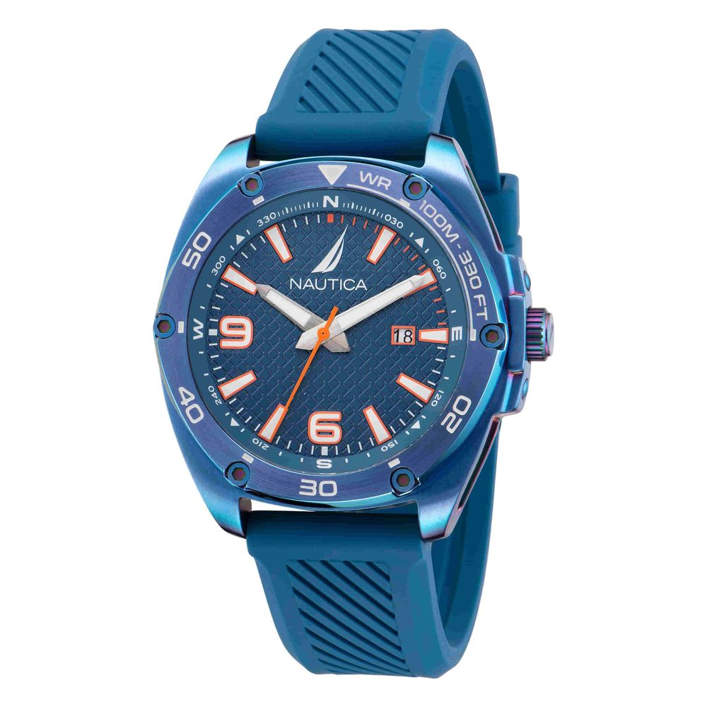 NAUTICA Blue Synthetic Sport Watch - ClickThatClicks 