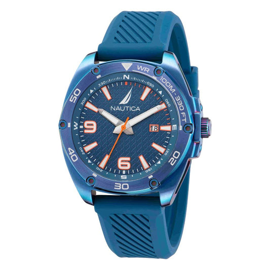 NAUTICA Blue Synthetic Sport Watch - ClickThatClicks 